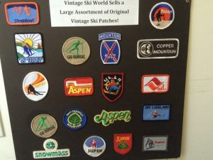 vintage ski patch collection